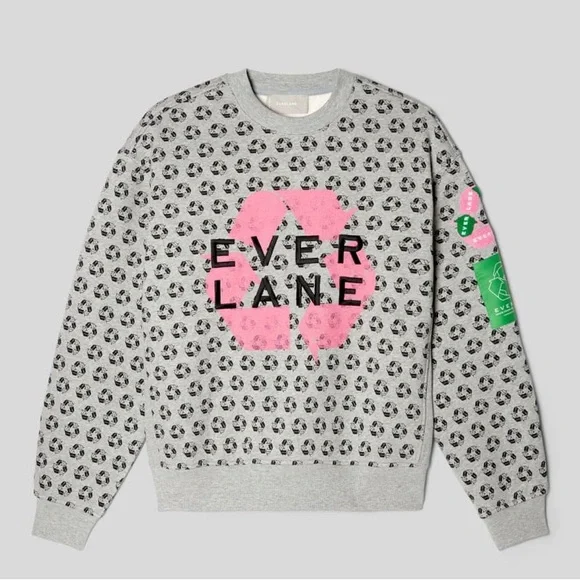 Everlane Men’s Retrack Crewneck Sweatshirt, sz L - Picture 1 of 5